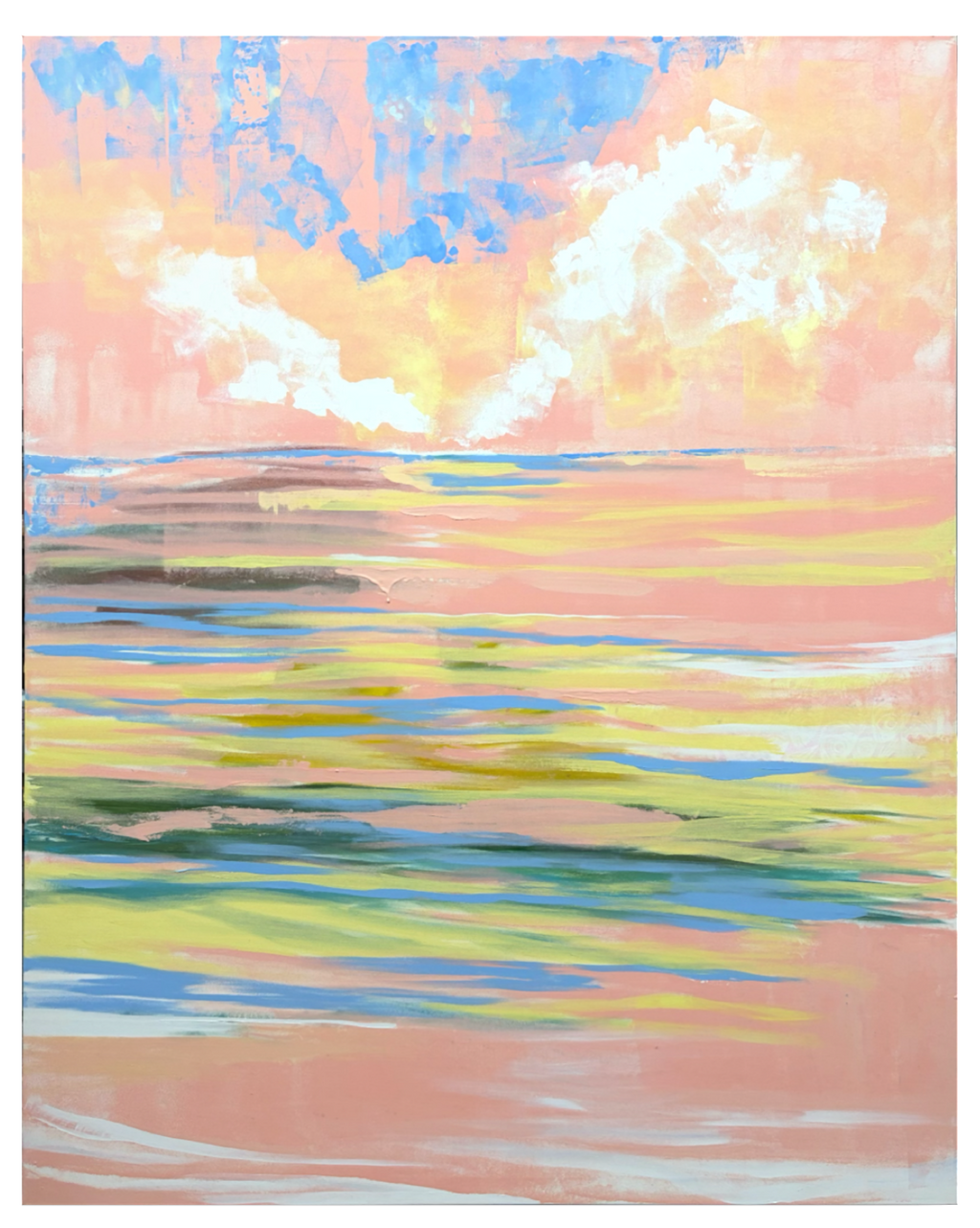 Peachy sunset