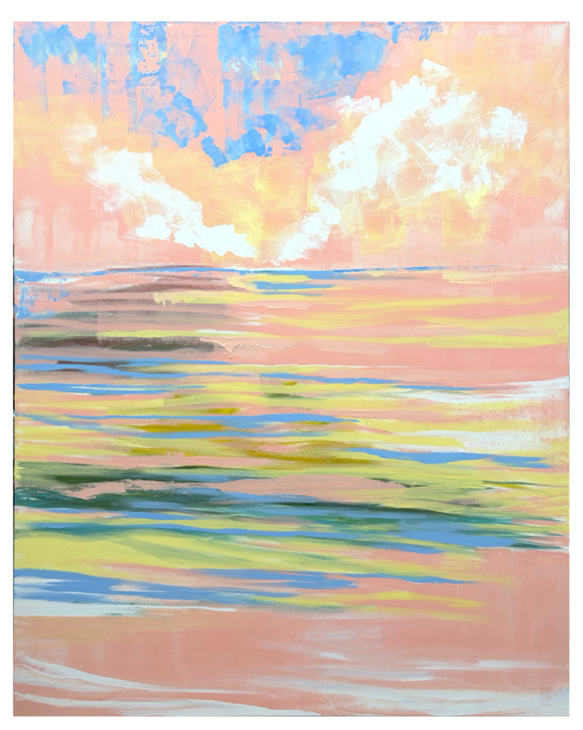 Peachy sunset